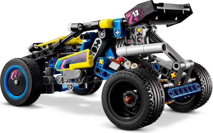 LEGO TECHNICS 42164 WYŚCIGOWY ŁAZIK BUGGY TERENOWY + Torba na Prezent