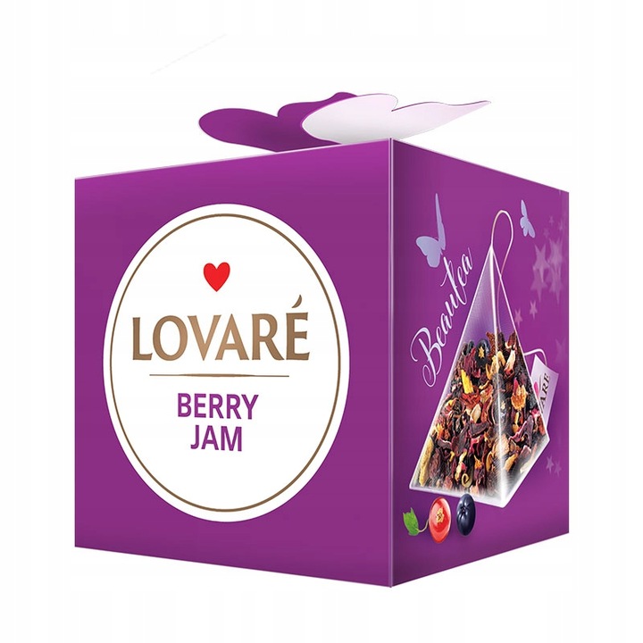Lovare Butterfly Set Kolekcja Herbat 9 Smaków 45 Piramidek po 2g Prezentowy