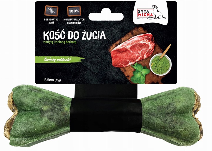 Syta Micha Kość do żucia dla Psa Mix Smaków 13,5 cm 8 szt.