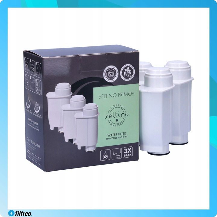 Wkład filtrujący Seltino Primo Plus x3 zamiennik do Brita Intenza+ CA6702