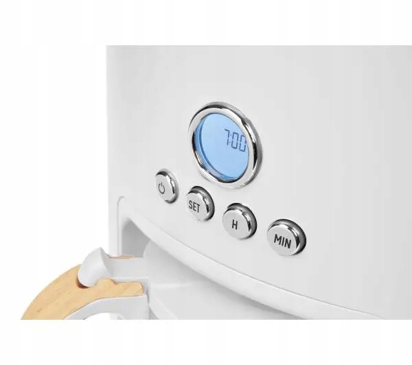 Ekspres przelewowy do kawy Haden Dorchester 1080W 1,5L Dzbanek Biały