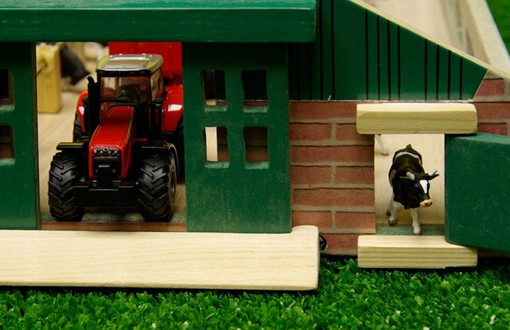 Obora dla krów 21x30x11cm 1:87 HIPO Hipo