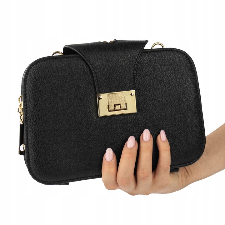 Alessio TOREBKA Damska KUFEREK Pojemna PORTFEL KOPERTÓWKA 2W1