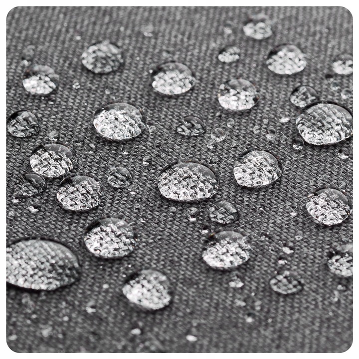 PODUSZKA NA KRZESŁO OKRĄGŁA wodoodporna z oparciem 49 cm kawiarniana 40x40