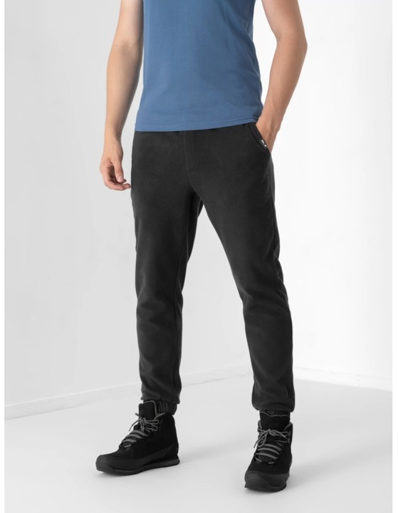 4F Spodnie Dresowe z MIKROPOLARU SPMD016 > XXL