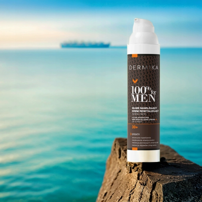 DERMIKA Krem Do Twarzy Dla Mężczyzn 30+ Krem Nawilżający 100% For Men 100ml