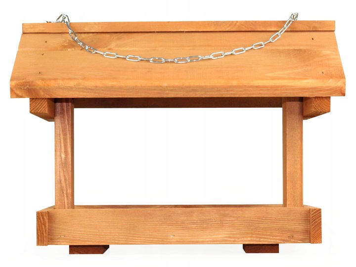 Karmnik Drewniany domek dla ptaków budka KR-3