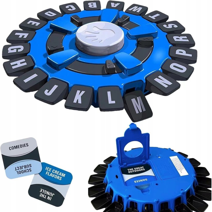 THINK WORDS GAME WITH LETTERS, STRATEGIC PARTY BOARD GAMES FOR FAMILY