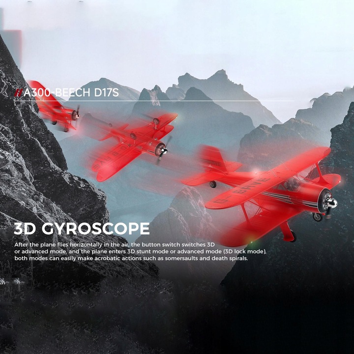 Wltoys A300 Buk D17S Samolot RC Zdalne sterowanie Samolot Szybowiec dla