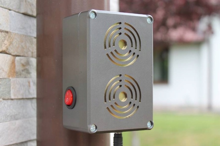 Podwójny odstraszacz na kuny, hermetyczny 100%, tranzystorowy mocny