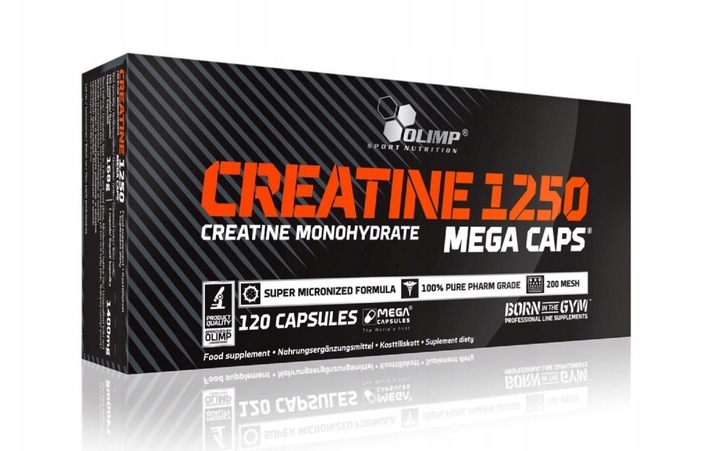KREATYNA OLIMP W TABLETKACH (CREATINE 1250) - 120 TABLETEK MONOHYDRAT