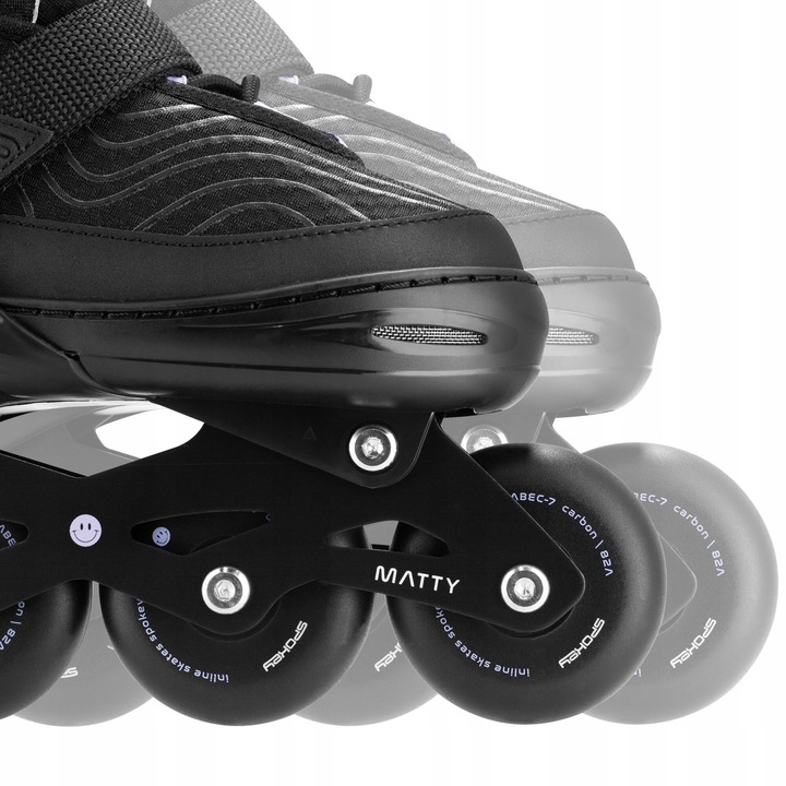 Rolki łyżworolki rekreacyjne dla młodzieży i dorosłych roz.reg.35-38 Spokey