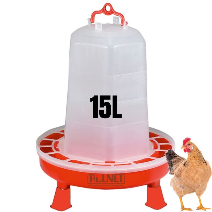 Poidło dla kur i drobiu 15L