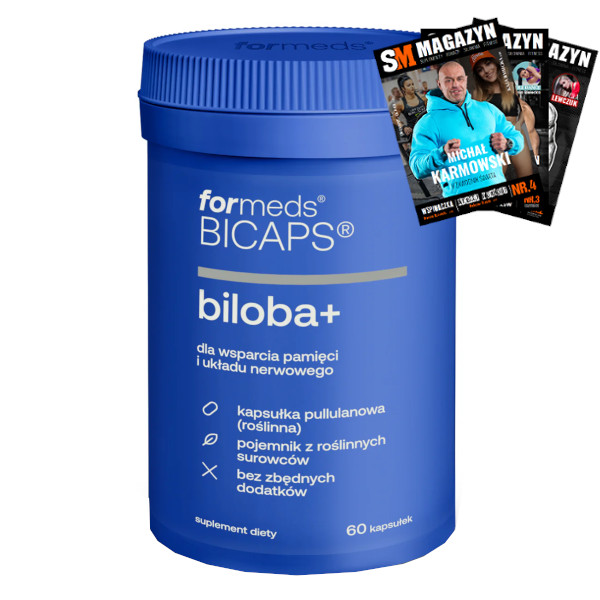 FORMEDS BICAPS BILOBA+ 60K GINKGO BILOBA ŻEN-SZEŃ