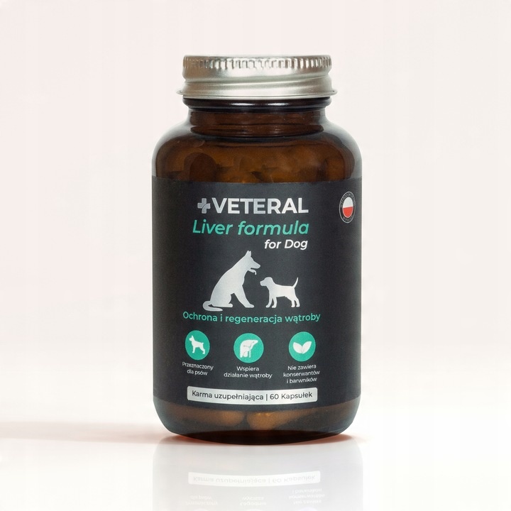 VETERAL SUPLEMENT NA WSPARCIE WĄTROBY DLA PSA suplement na wątrobę