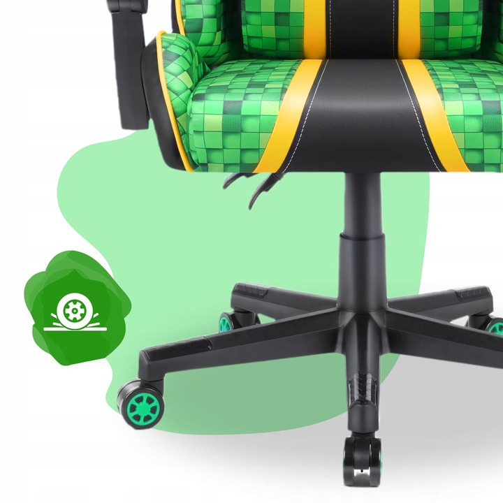 FOTEL GAMINGOWY DLA GRACZA BIUROWY HELL'S