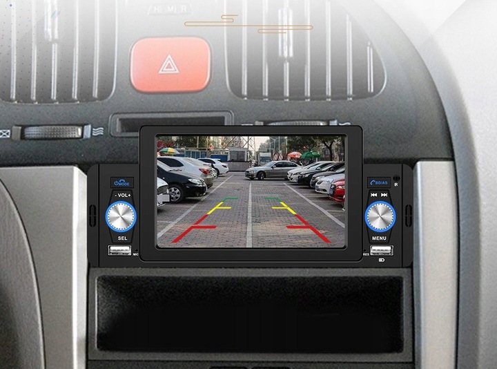 RADIO SAMOCHODOWE 1 DIN USB DOTYKOWE ANDROID AUTO CARPLAY MIRROR LINK