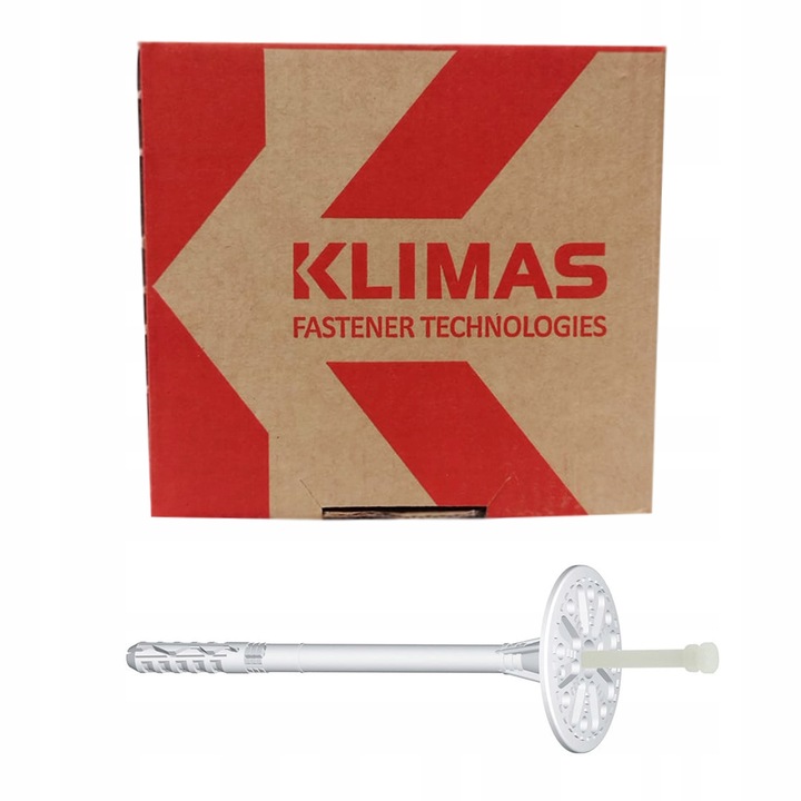 Kołki łączniki dyble izolacji do styropianu LTX fi 10 - 20 cm 200 szt.