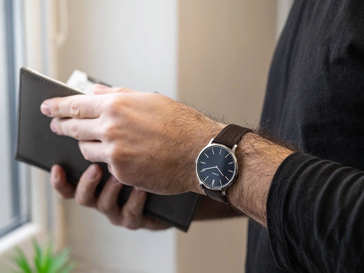 MĘSKI ZEGAREK TIMEX TW2W43700 TREND GALLERY BRĄZOWY NA PASKU NEOBRITE