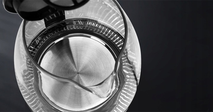 Czajnik elektryczny Aigostar Adam 2200 W 1,7 l czarny