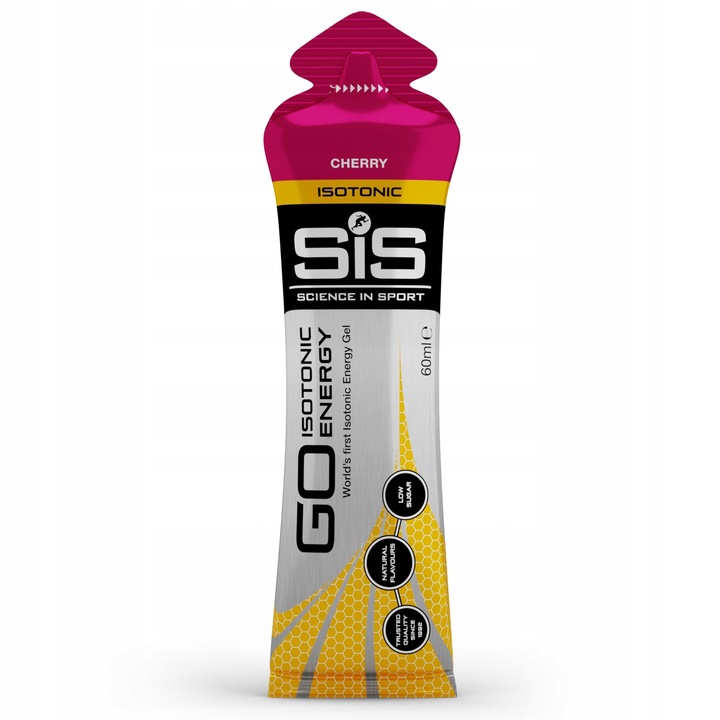10x żel Izotoniczny SIS Wiśnia 60ml