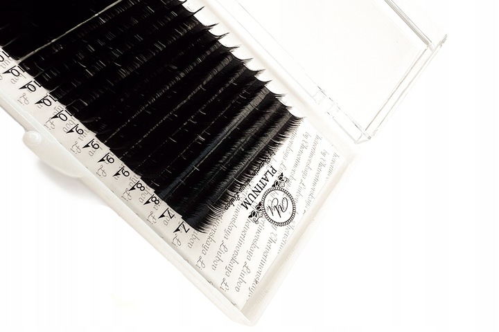 Rzęsy do przedłużania czarne PLATINUM 0,07 M+ 10mm
