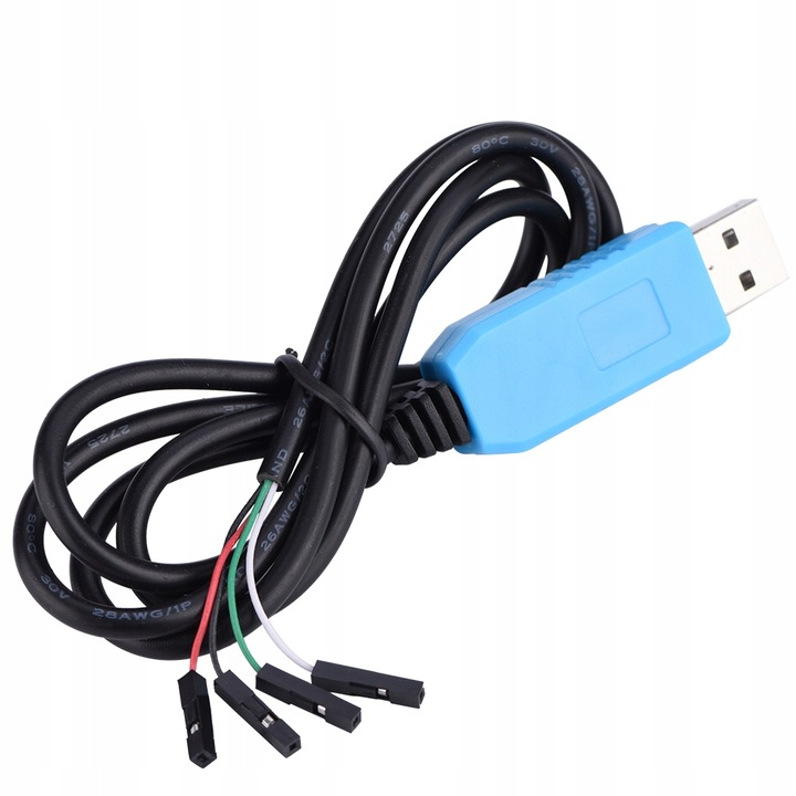 KONWERTER USB RS232 TTL PL2303TA KABEL PRZEWÓD