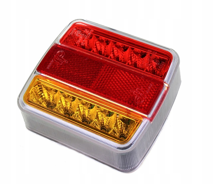 LEDOWA lampa tylna zespolona LED 12-24V 3 funkcje do przyczepek diodowa
