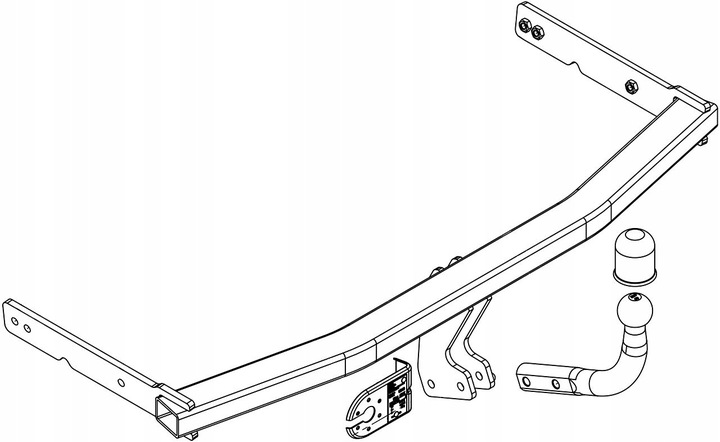 Hak holowniczy Seat LEON MK2 2 II + Moduł 7PIN hatchback 05-12