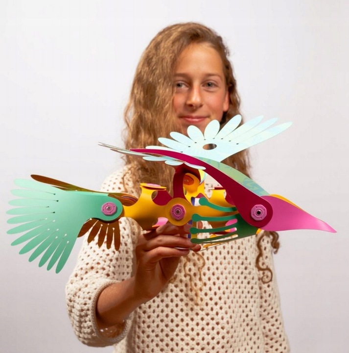 CLIXO CL-0149 Tropikalne Ptaki Kretywne magnetyczne klocki konstrukcyjne