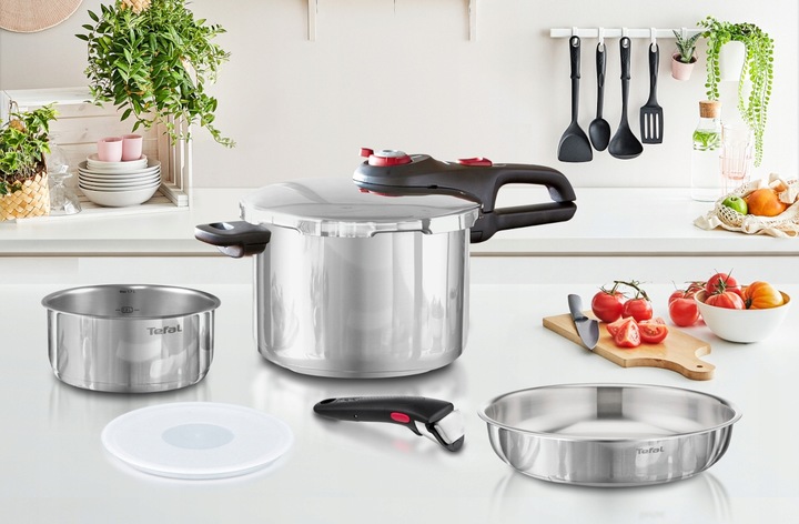 TEFAL Ingenio Emotion zestaw 6 elementów- Szybkowar 6l