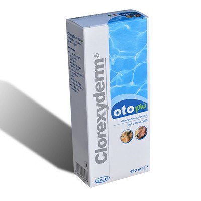 Geulincx Clorexyderm Oto Piu 150ml do uszu ICF
