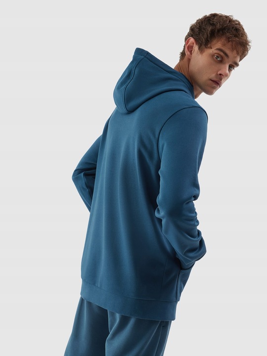 4F BLUZA MĘSKA DRESOWA SPORTOWA Z KAPTUREM BASIC