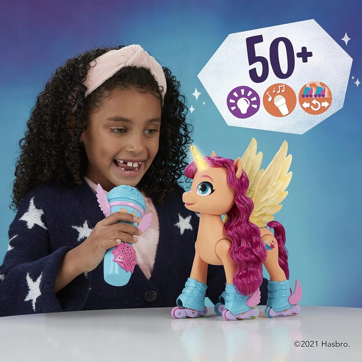 MY LITTLE PONY ŚPIEWAJĄCA SUNNY JEŹDZI NA ROLKACH F1786 HASBRO + MELODIE