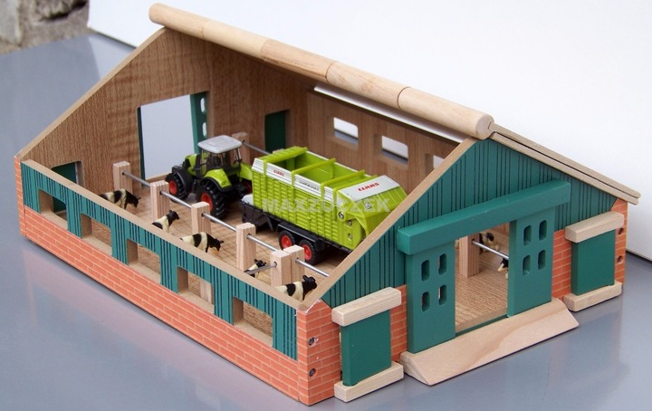 Obora dla krów 21x30x11cm 1:87 HIPO Hipo