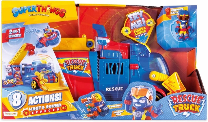 Zestaw Magicbox SuperThings Rescue Truck