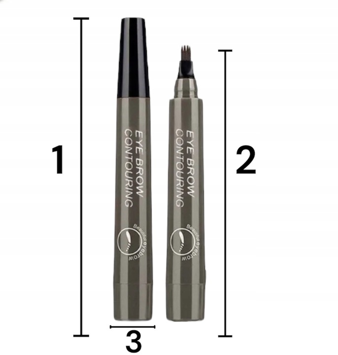 KREDKA DO BRWI MARKER EYEBROW GRAFIT WODOODPORNY