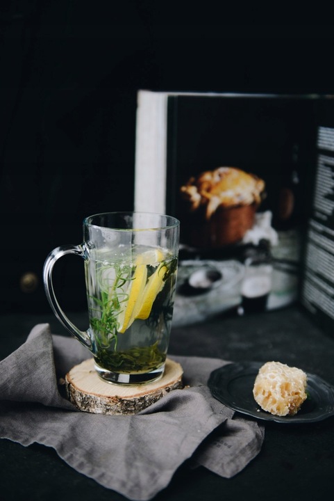 Szklanki z uchem Alex GLASMARK zestaw 6szt szklany kubek kawę 400ml