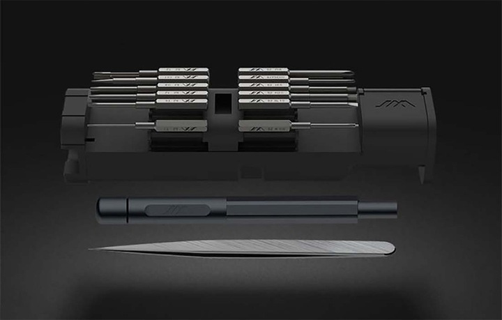 JIMI HOME ZESTAW WKRĘTAKÓW PRECYZYJNYCH ŚRUBOKRĘT MAGNETYCZNY 18 ELEMENTÓW