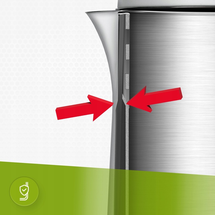 Czajnik elektryczny bezprzewodowy MPM MCZ-115 z podwójnymi ściankami biały