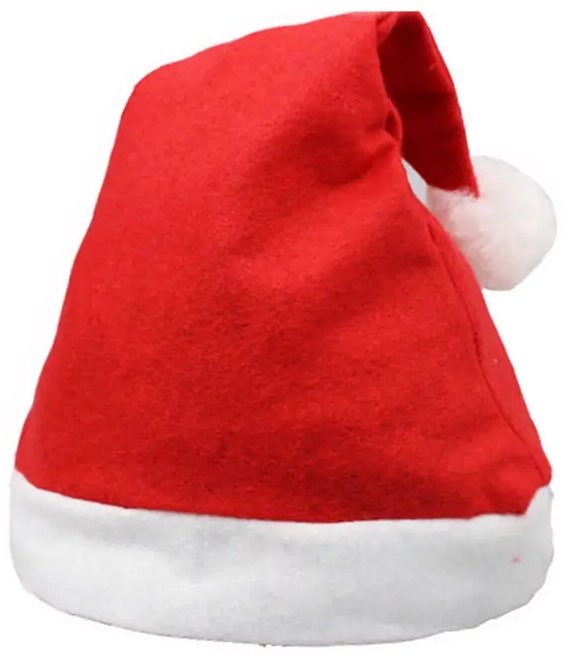 CZAPKA ŚWIĘTEGO MIKOŁAJA CZERWONA 22szt PRZEBRANIE STRÓJ KOSTIUM ŚWIĄTECZNY