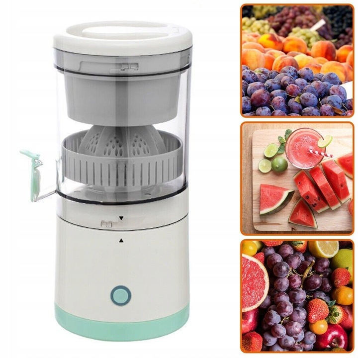 ELEKTRYCZNA SOKOWIRÓWKA DO WIELOKROTNEGO ŁADOWANIA, SOKOWIRÓWKA DO OWOCÓW