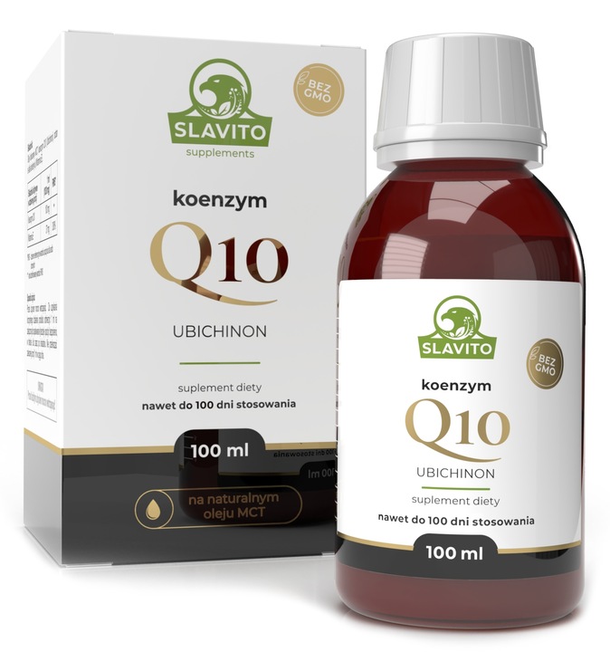 Slavito KOENZYM Q10 UBICHINON Wit. E młodość SERCE