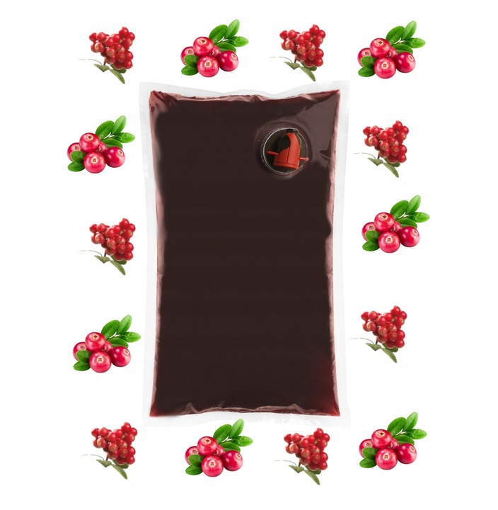 sok z żurawiny 100% żurawinowy NFC 1,5L żurawina