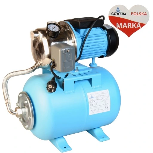 HYDROFOR 24L ZBIORNIK DO WODY POMPA HYDROFOROWA JS 1100 PEŁEN ZESTAW COVERA