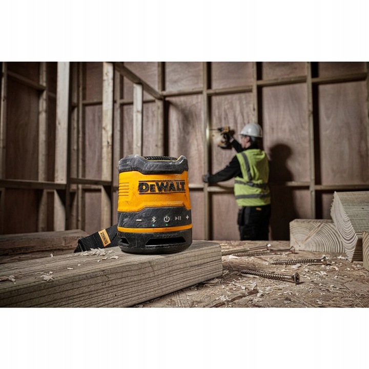 przenośny głośnik budowlany 5W, Bluetooth DeWALT [DCR009-XJ]