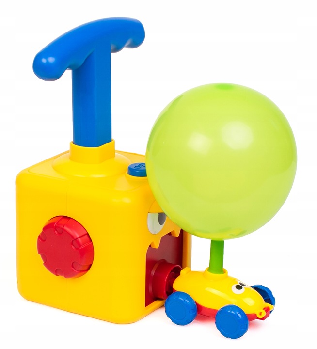 Power Balloon AUTA Z NAPĘDEM pompka balony pojazdy