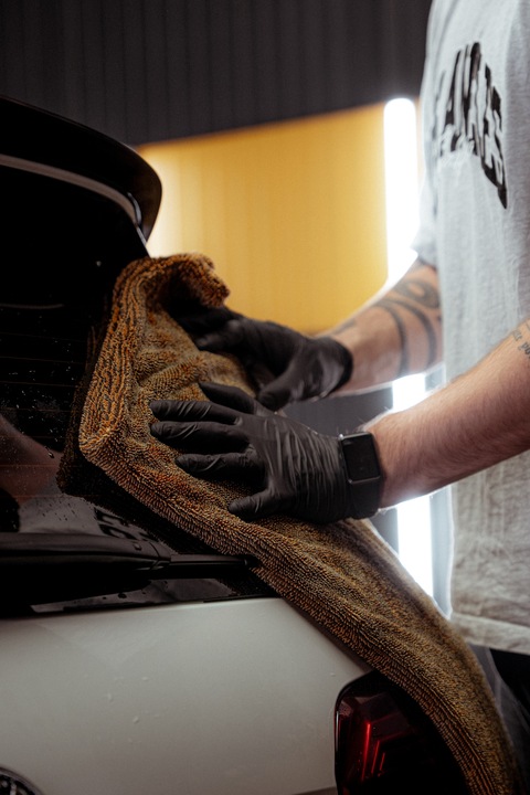 WORK STUFF KING Drying Towel 1100g 90x73cm gruby ręcznik do osuszania auta