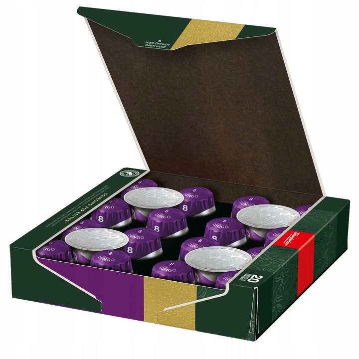 Kapsułki do Nespresso Jacobs Lungo Intenso 100 sztuk