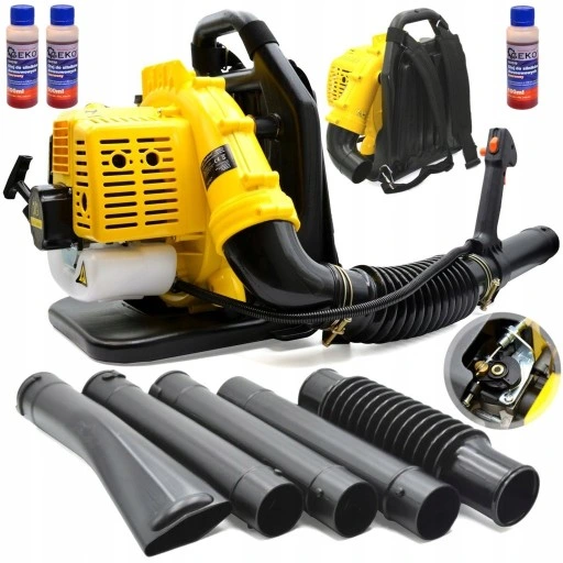 DMUCHAWA SPALINOWA Plecakowa do liści 1,7kW 7000 obr